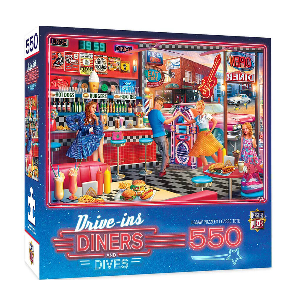 MP Diners & Dives Puzzle (550 pezzi)