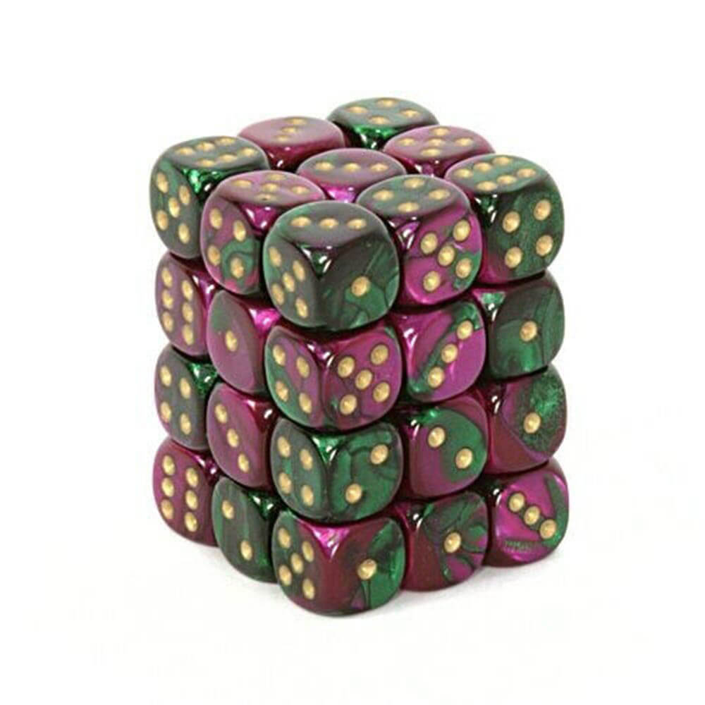 D6 DICE Gemini 12 mm (36 dobbelstenen)