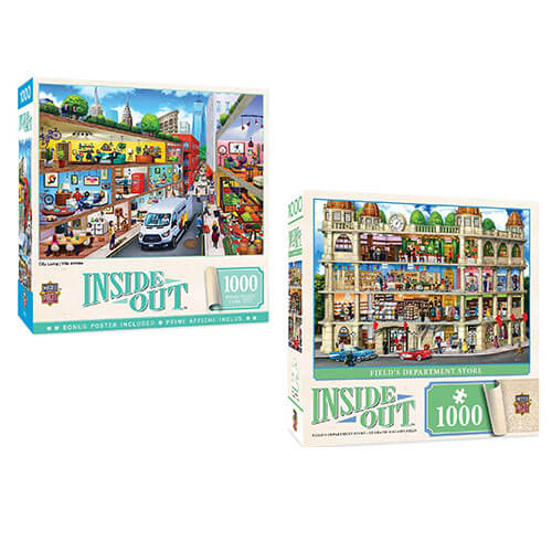 MP Inside Out Puzzle (1000 pcs)