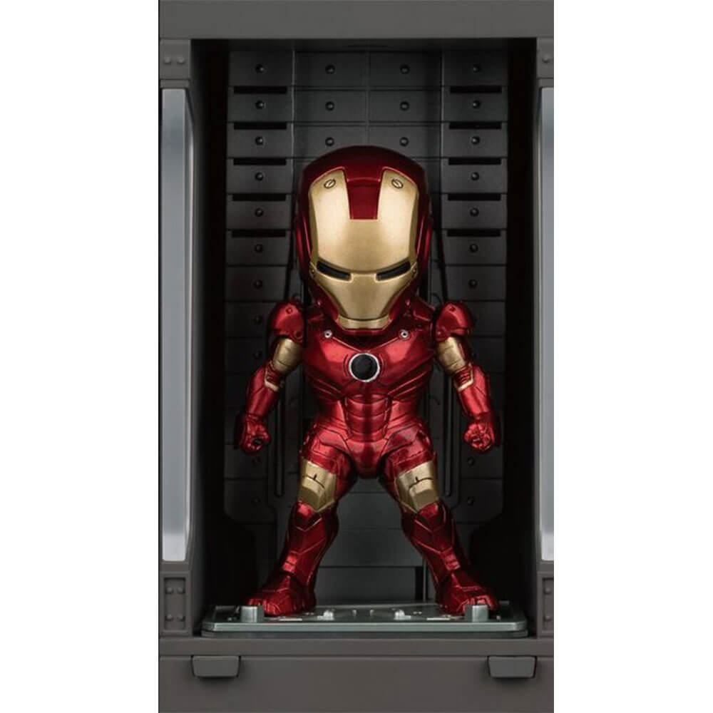 Mini Egg Attack Iron Man med Hall of Armor