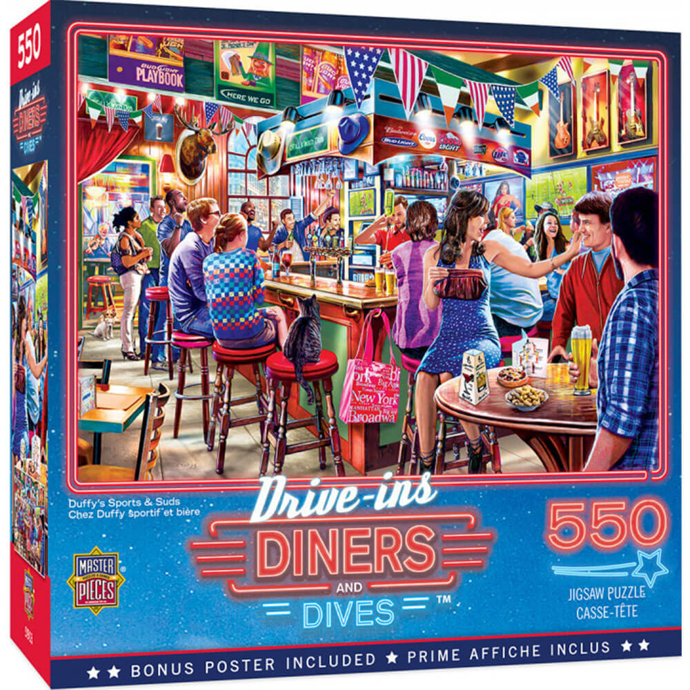 Dżiners i nurkowania 550pc Puzzle