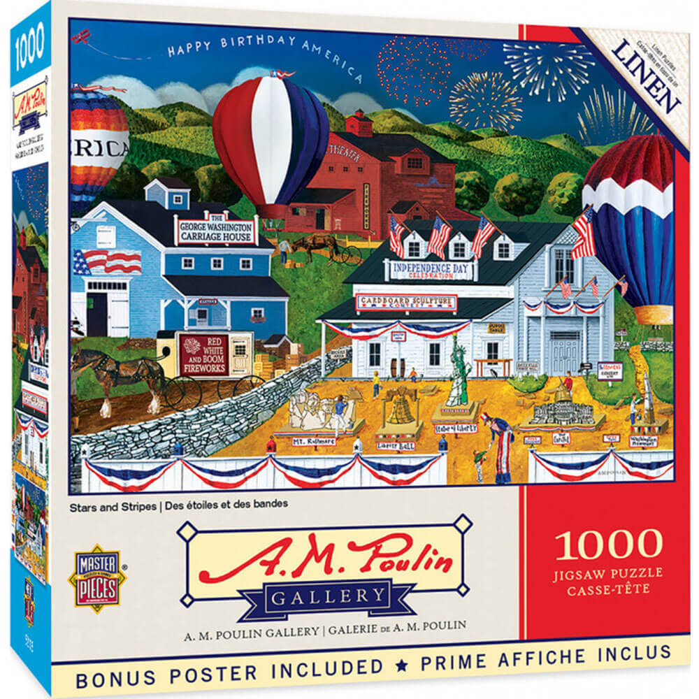 Masterpieces a.m. Poulin 1000pc puzzel