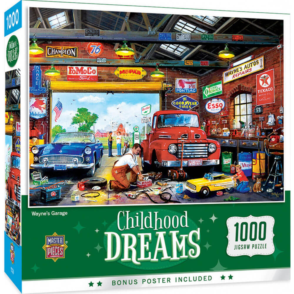 Masterpieces Childhood Dreams 1000pc puslespil