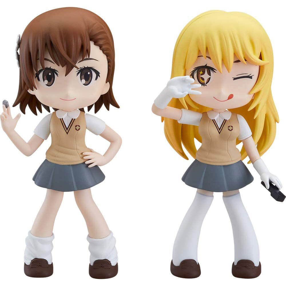 Yurumari Mikoto Misaka & Misaki Shokuhou Figure