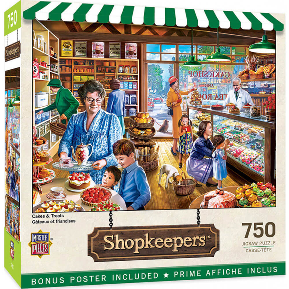 Masterpieces Puzzle des commerçants 750pc