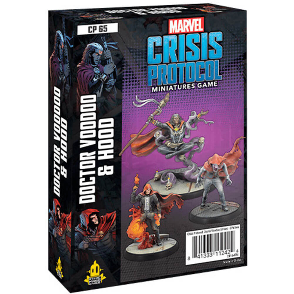 JOGO DE MINIATURA DE PROTOCOLO DE CRISIS DA CRISES Marvel