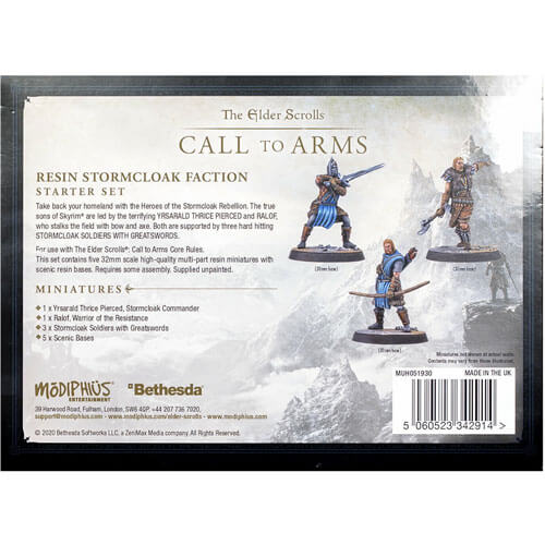 The Elder Scrolls Stormcloak Resin Faction