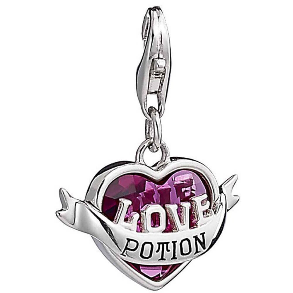 Harry Potter Silver Love Potion Charme met kristal