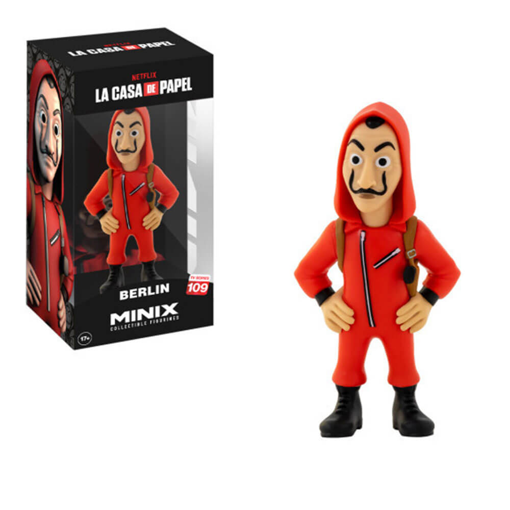 Minix Money Heist With Mask Collectible Figura