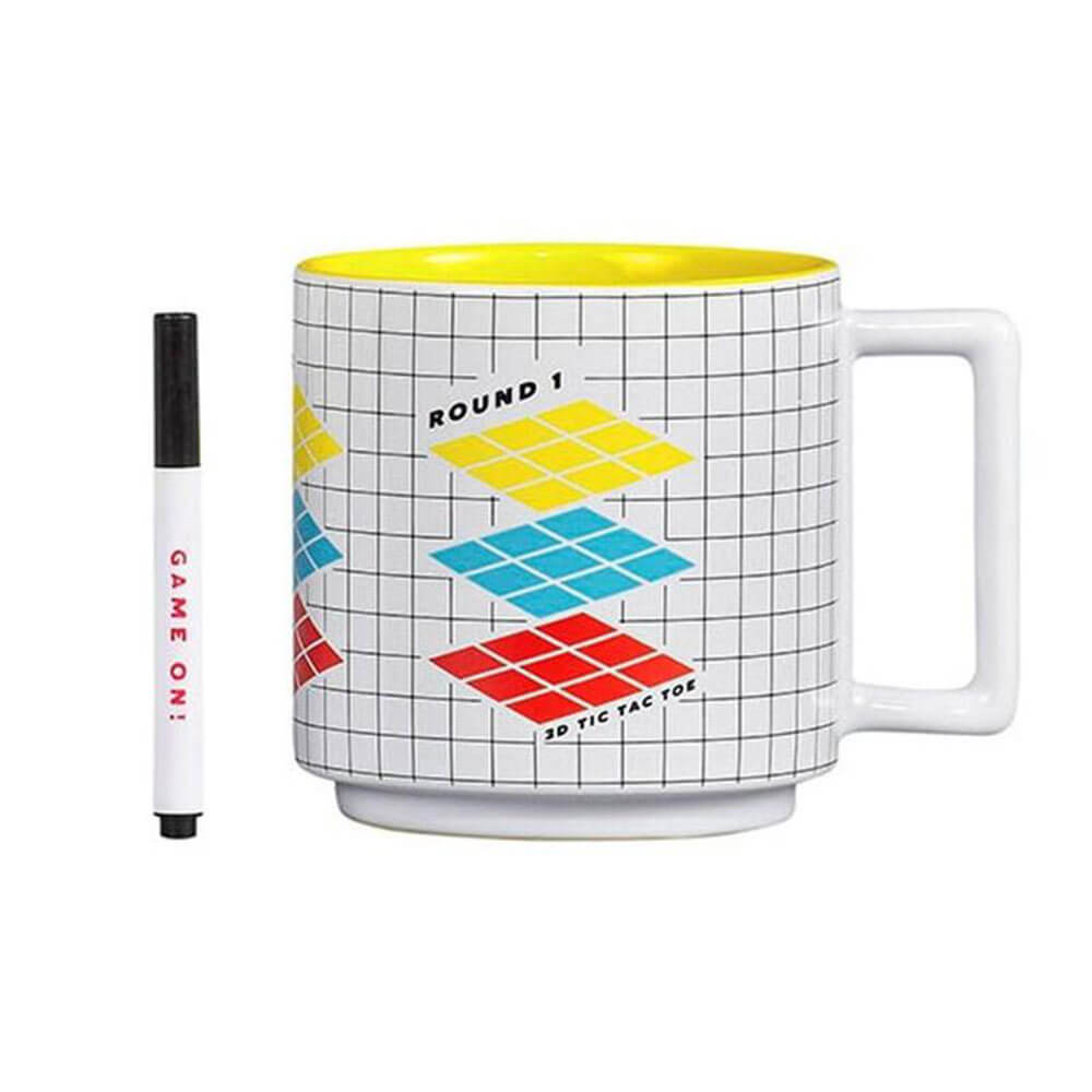 Yes Studio Tic Tac Toe Game Mug & Pen