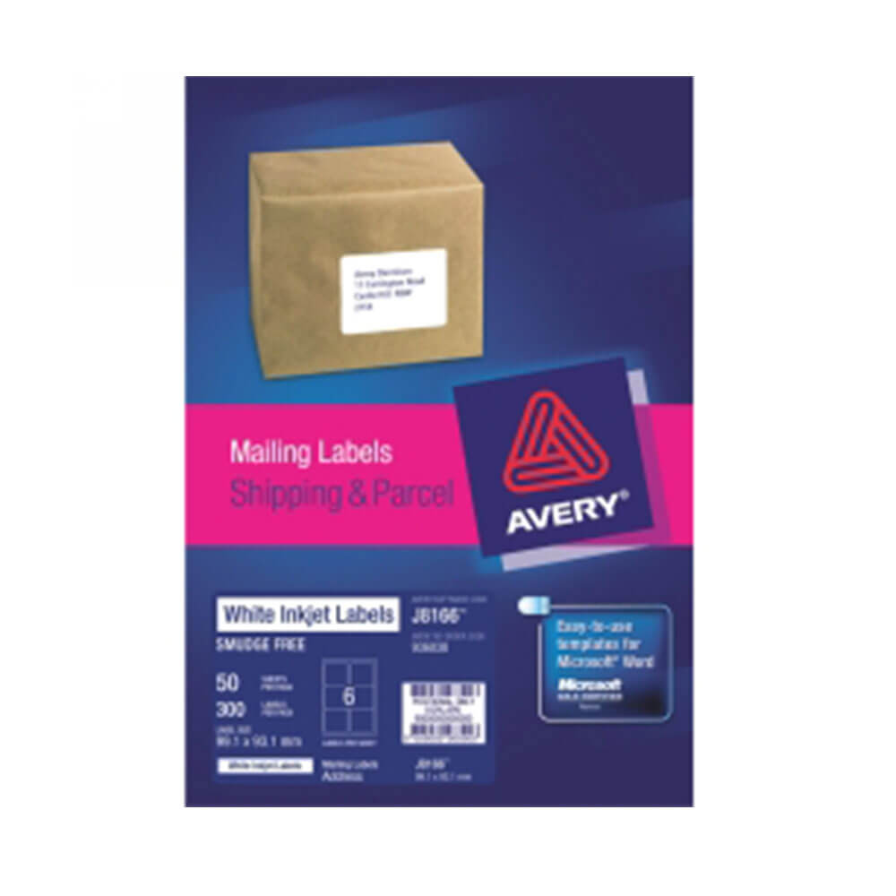 Avery Inkjet Label