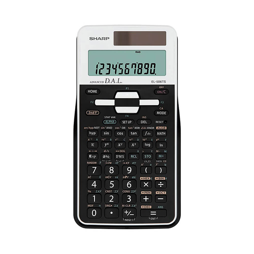 Scherpe wetenschappelijke calculator