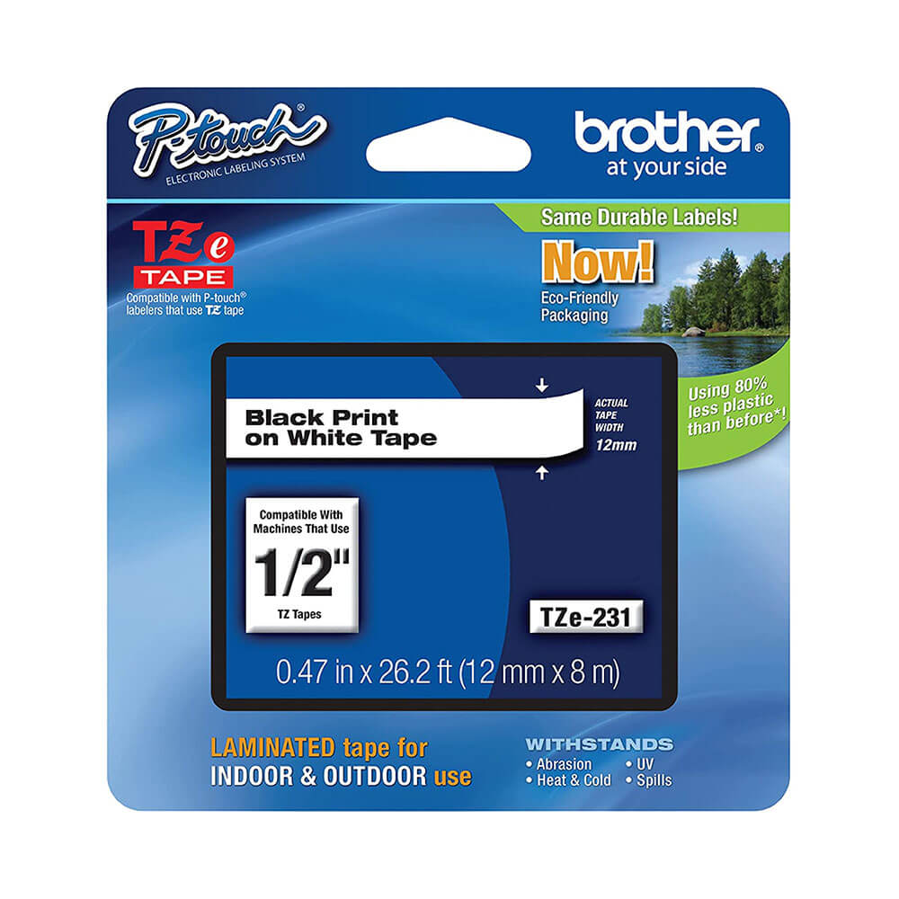 Brother Tape Label 12mmx8m