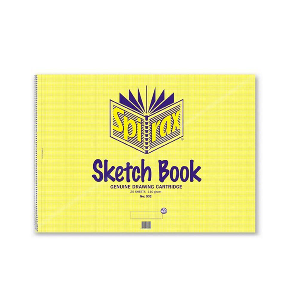 SPIRAX Sketch Book (40 sidor)