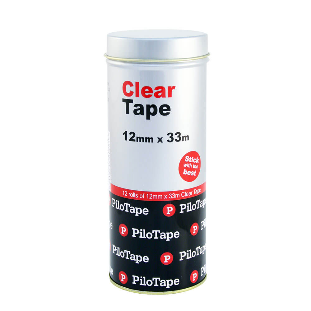 Fita Clear Pilotape (12 Rollspk)