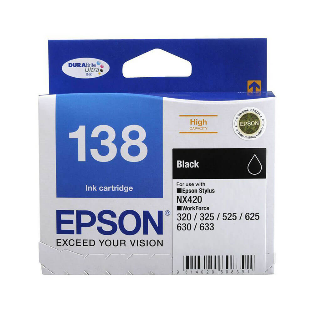 Epson High Yield Inkjet -cartridge T138