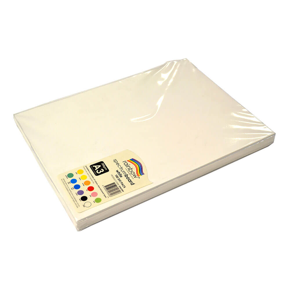 Cardboard Rainbow Spectrum A3 200GSM (100pk)