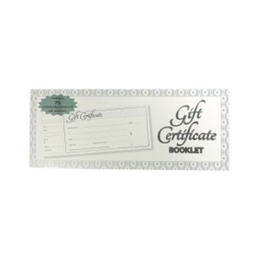 Ozcorp Gift Certificate Ivory / Silver (25pcs)