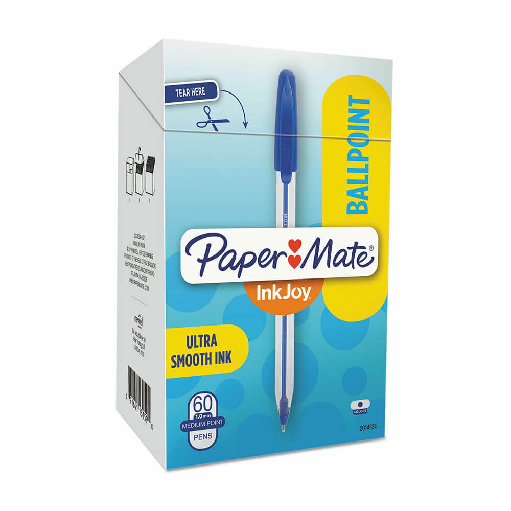 Papermato Inkjoy Ponto médio de ponto 1,0 mm 60pk