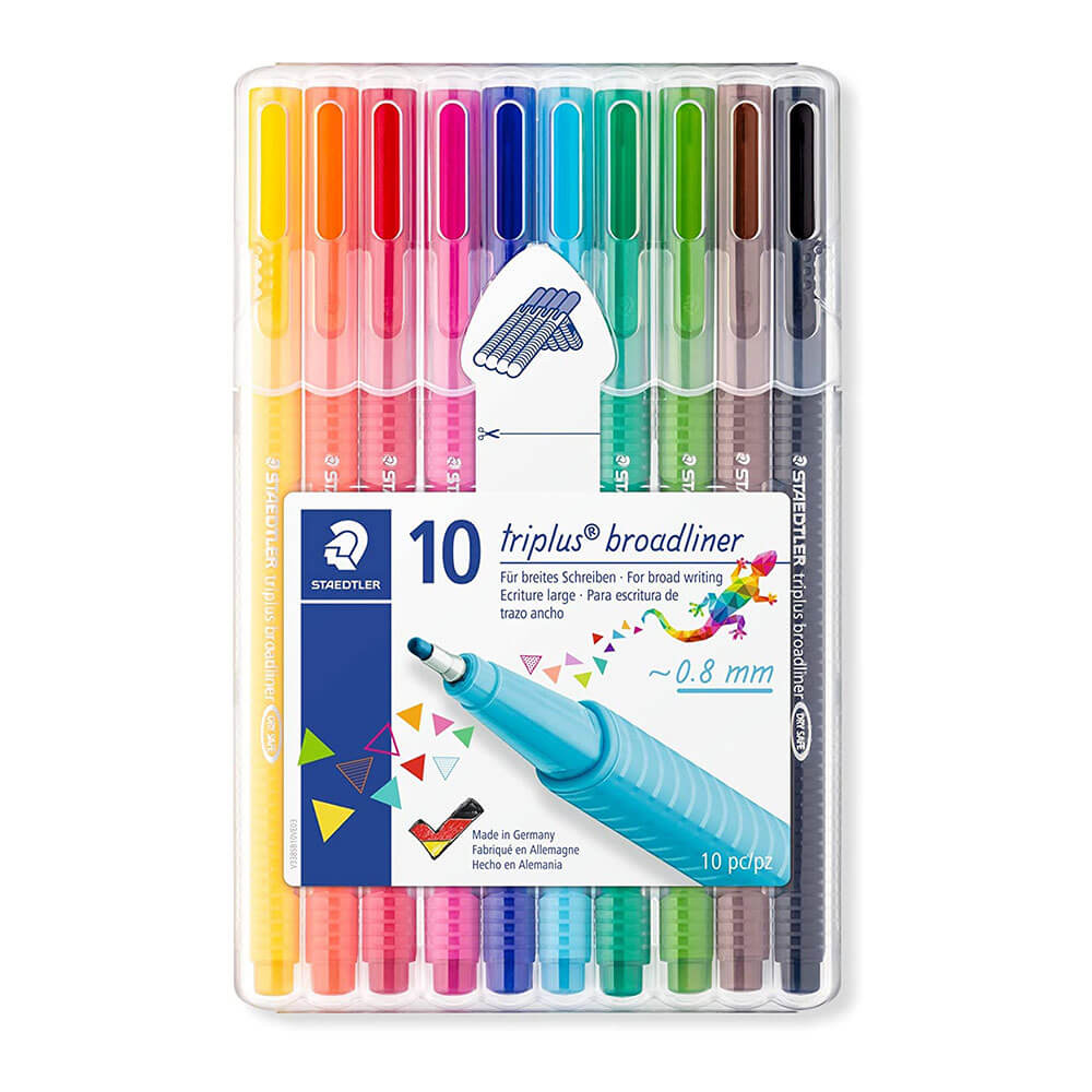 Staedtler Triplus Broadliner Brilliang Colorsペン