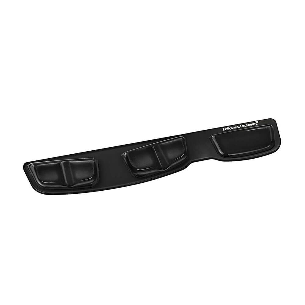 Fellowes Gel Palm Support Keyboard (Clear Black)