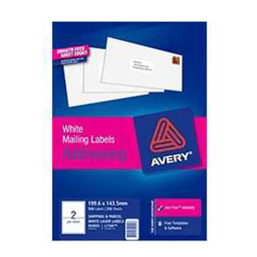 Avery Shipping Laser Label 250pk