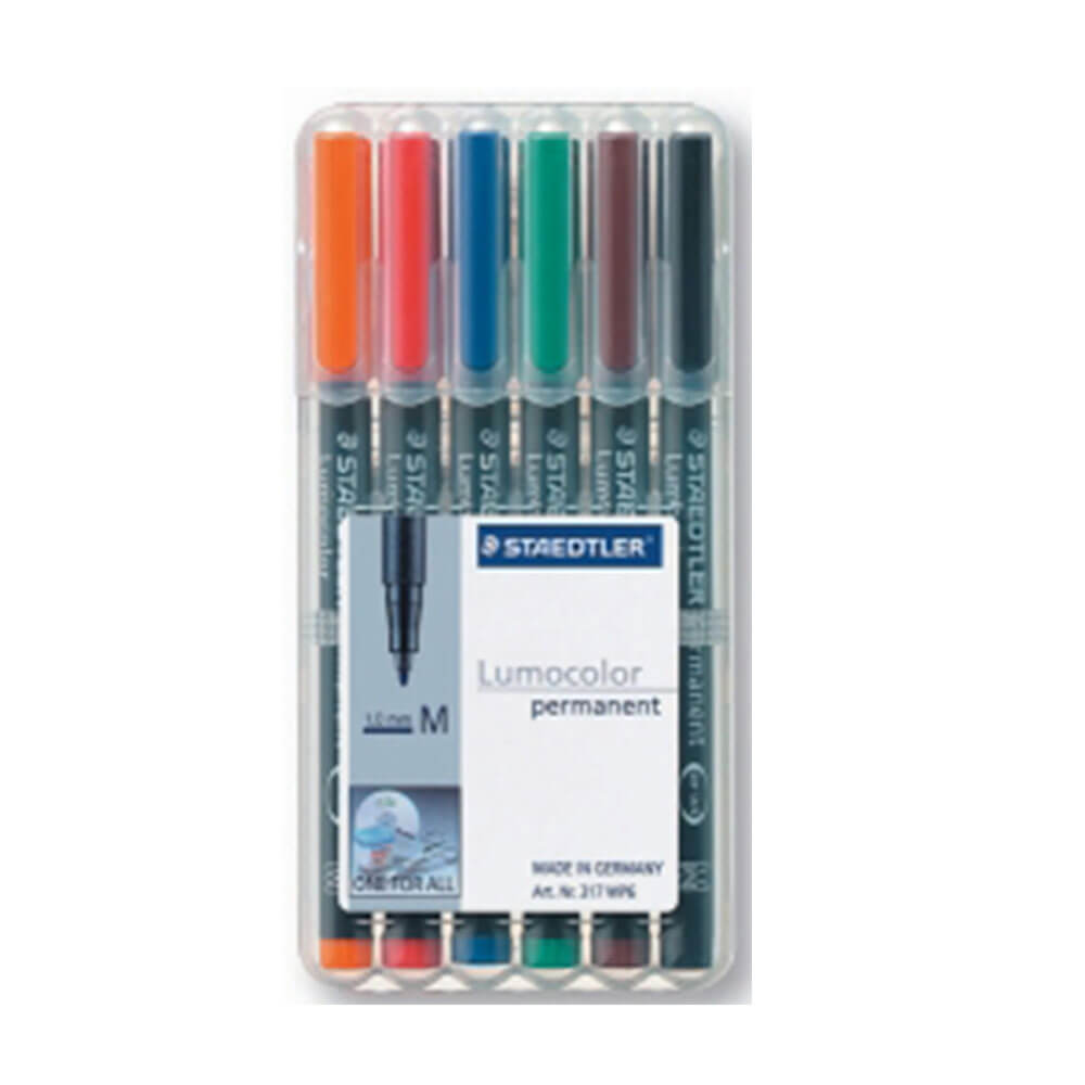 Staedtler 317 Marker Permanent Medium Assortered