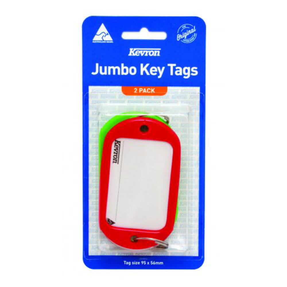 Kevron Key Tags 2pk (assorti)