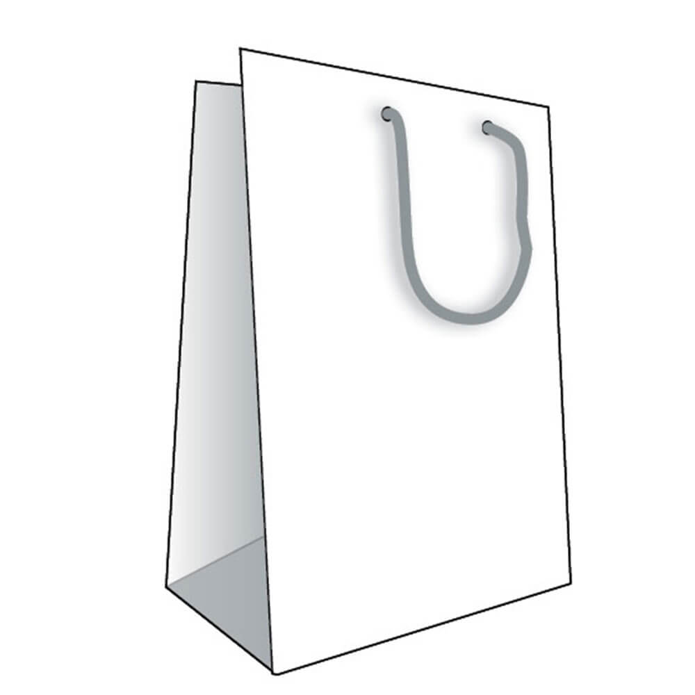 Ozcorp Gloss Gift Bag Jumbo (White)