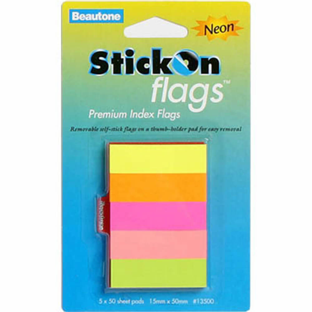 Belly Stick on Bands 250 fogli (neon assortito)