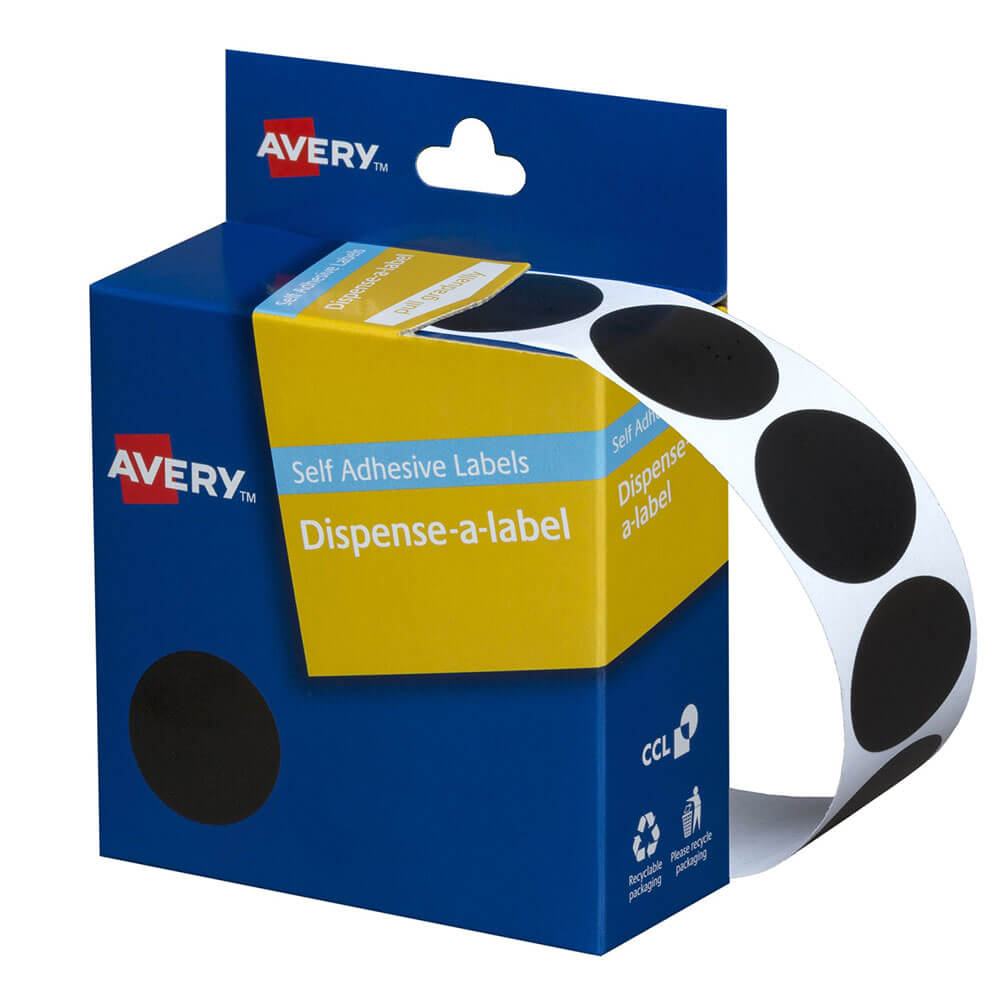 Etichette Avery Autoadesive Dot 24mm (500pc)