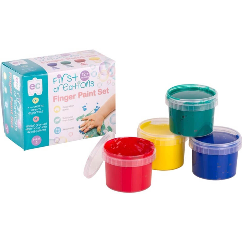 EC First Creations Finger Paint Set