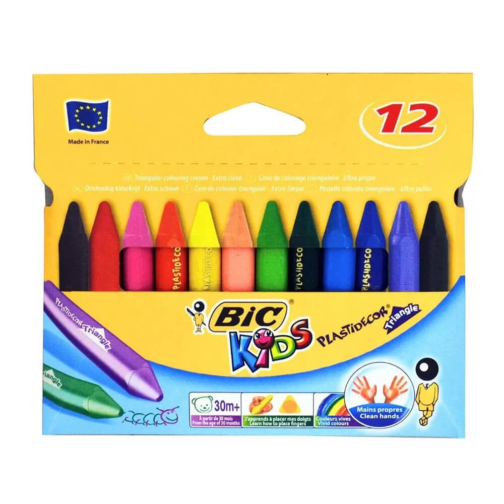 Kredki Bic Kids Plastidecor (12pk)