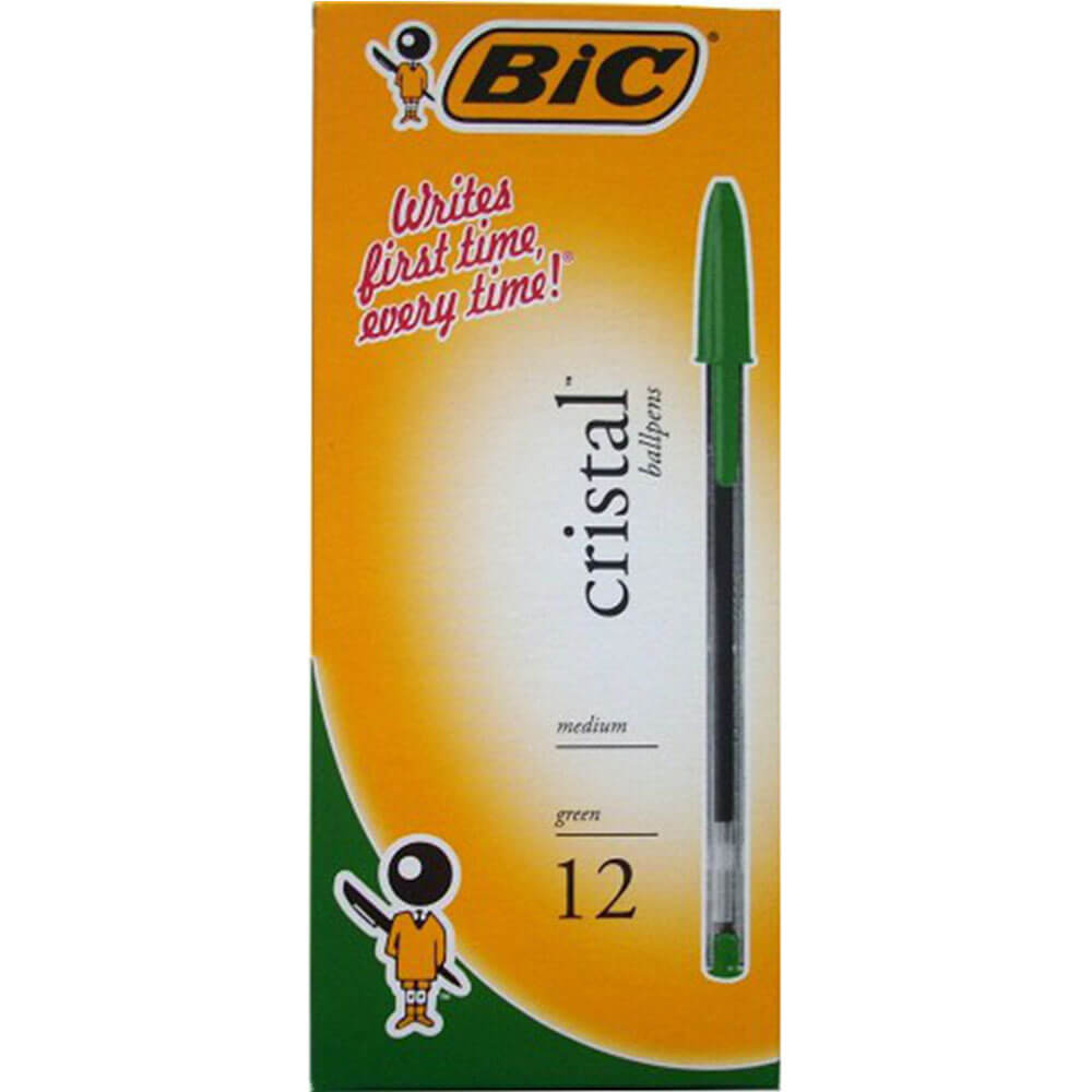 Bic Cristal Original Ball Pine Pen（12/Box）