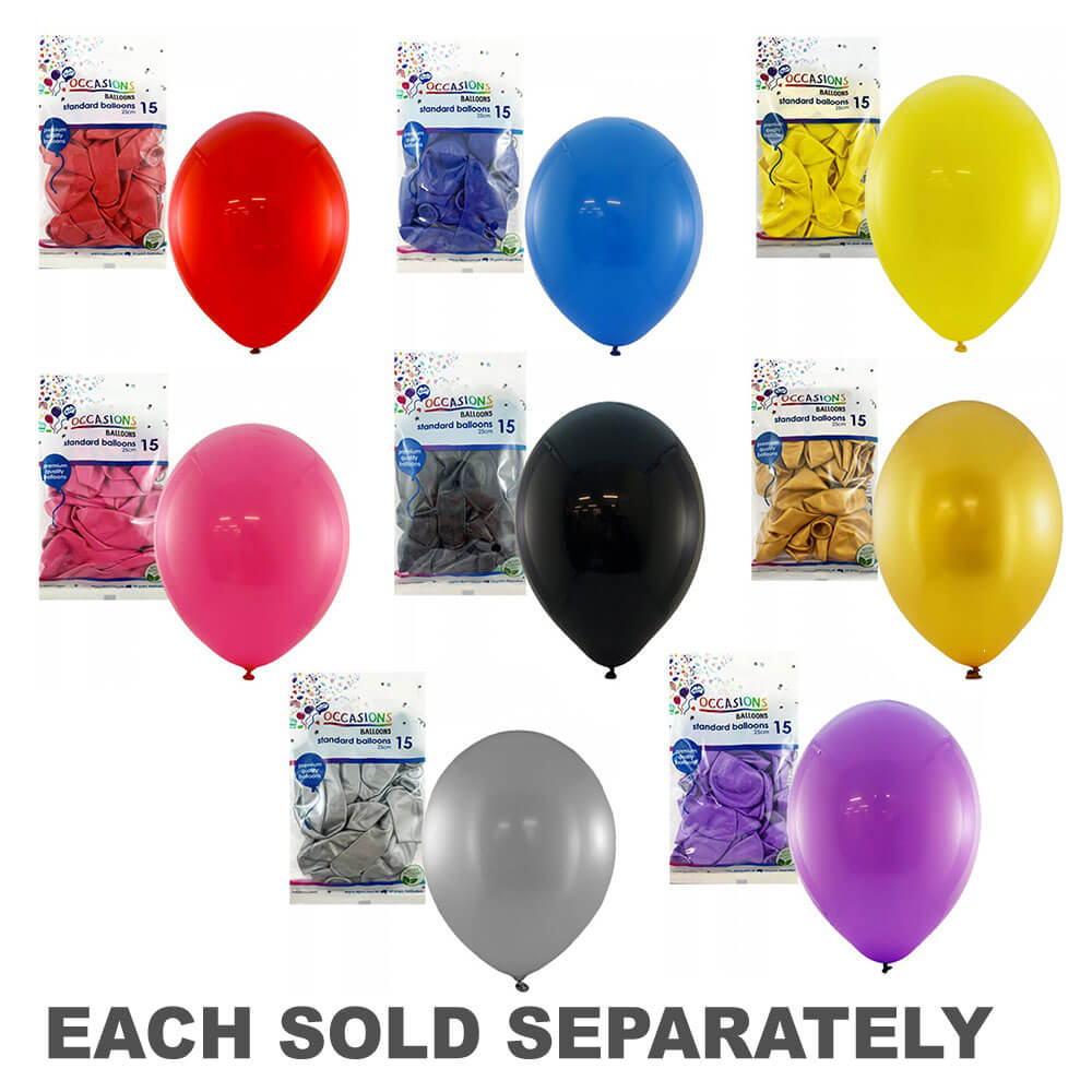 Alpen Balloons for Everyone 25cm (15pk)