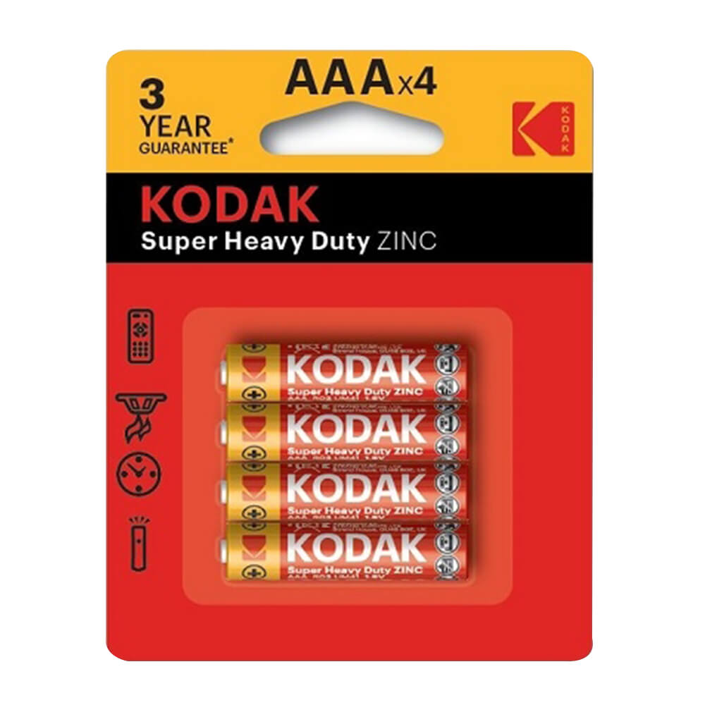 Kodak Super Heavy-Duty Bateries (AAA)