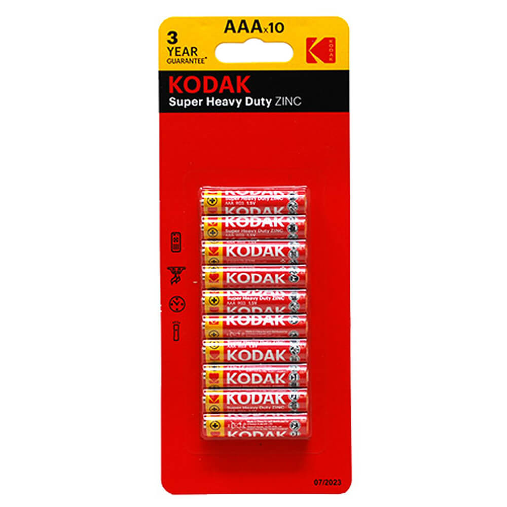 Kodak super zware batterijen (AAA)