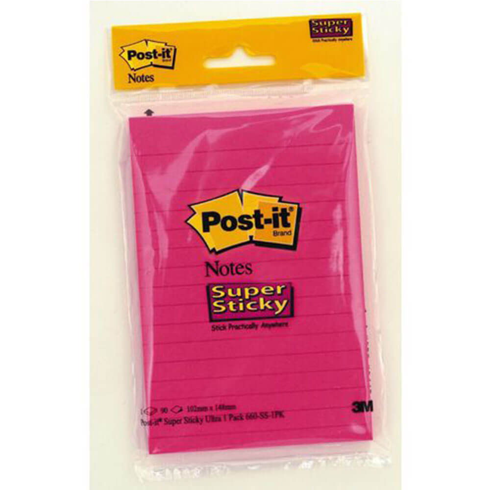 Post-it Super Sticky fored Notes (90 ark)