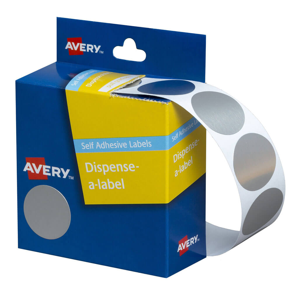 Etichette Avery Autoadesive DOT 24mm (250pc)