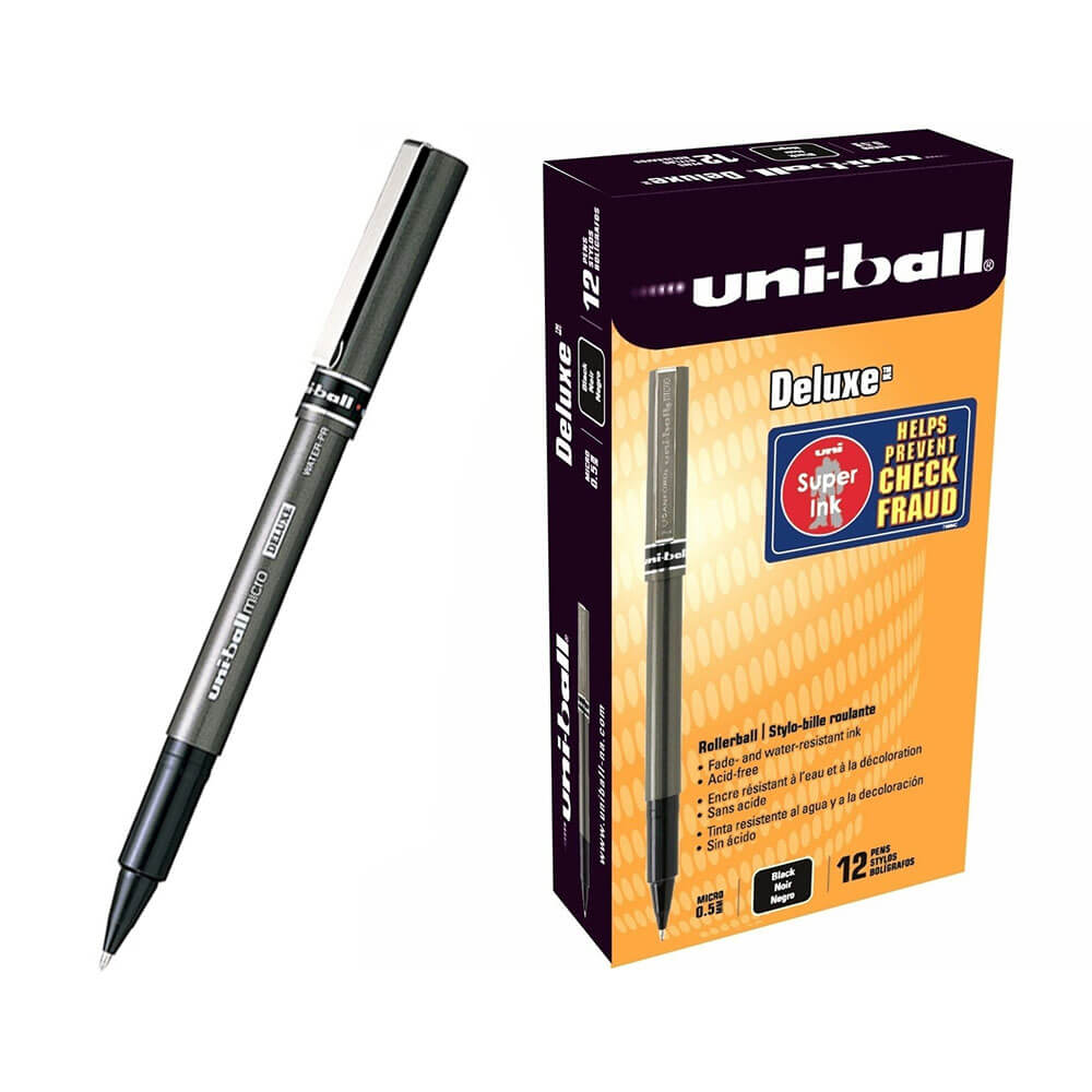 Penball Micro Deluxe UNI-BALL 0,2 mm (confezione da 12)