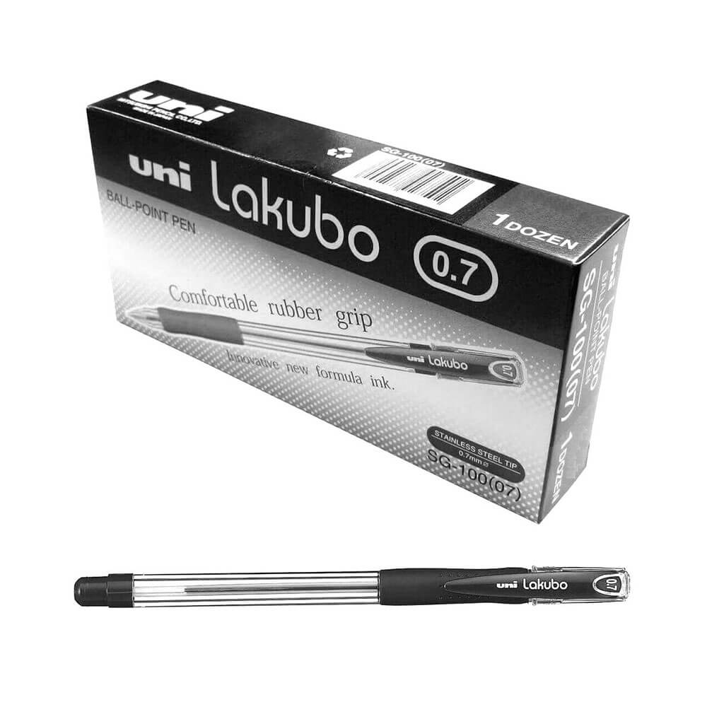 Uni Lakubo Ballpoint Pen 12pcs (bien)