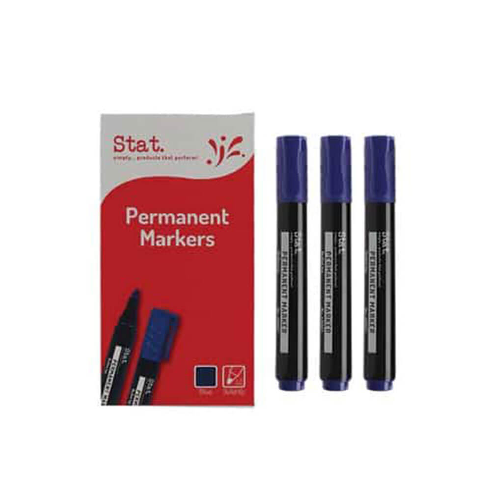 Stat 2.0mm Bullet Nib Permanente marker 12 stks