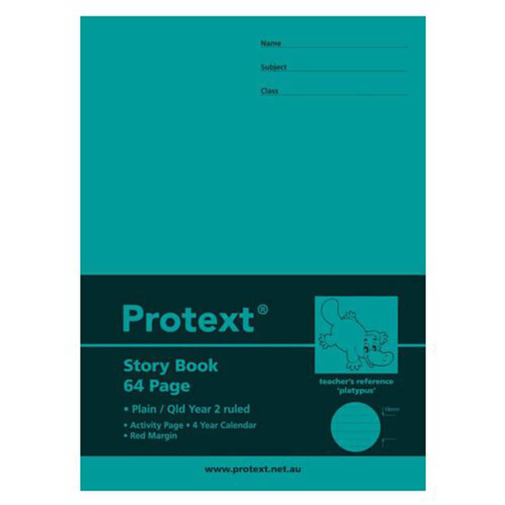 Protext Story Regled Ejercicio Libro con margen 64pg 10pk