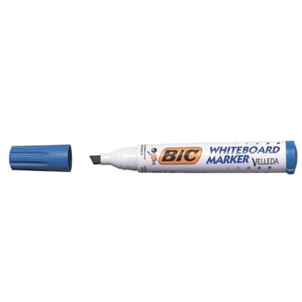 Bic Chiselチップホワイトボードマーカー（12の箱）