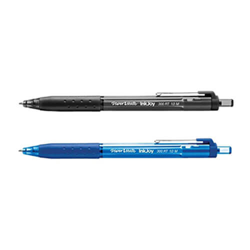 Paper Mate Inkjoy 300 Retractable Pen 1mm (Box of 12)