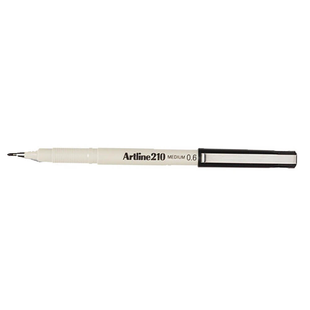 Artline Fineliner Medium Pen 0,6 mm (doos van 12)