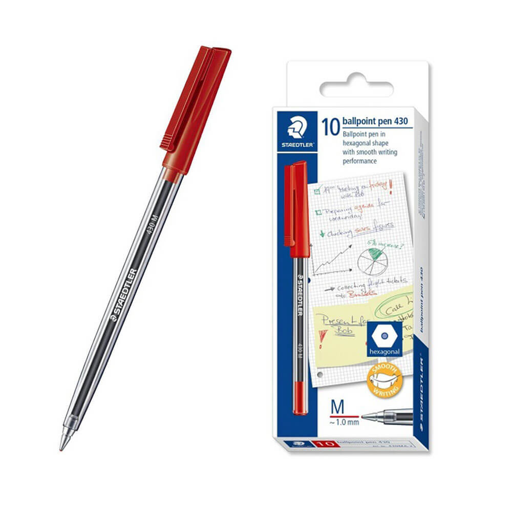 Staedtler Stick Medium Ballpoint (doos van 10)