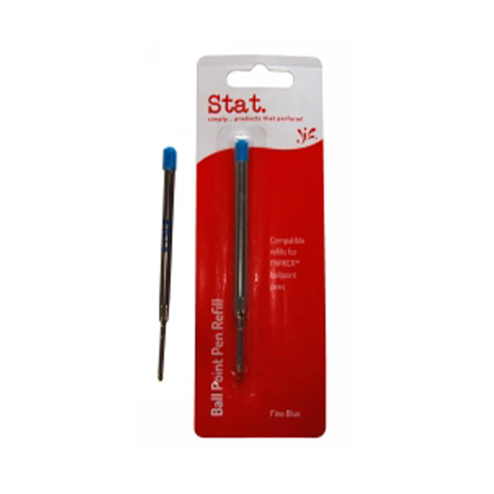 Stat Parker Fine Ballpoint Pen Refill (pakke med 10)