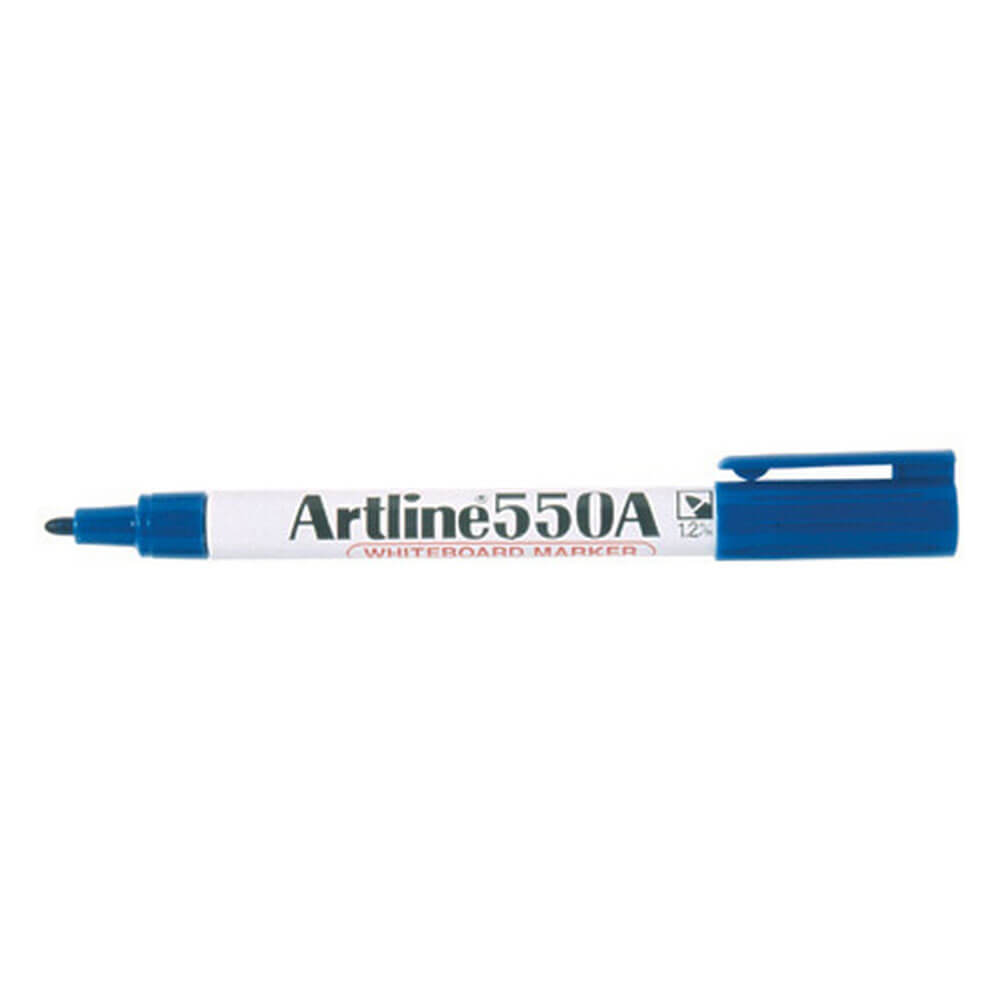 Artline 550A Marcador de punta de bala de pizarra (caja de 12)