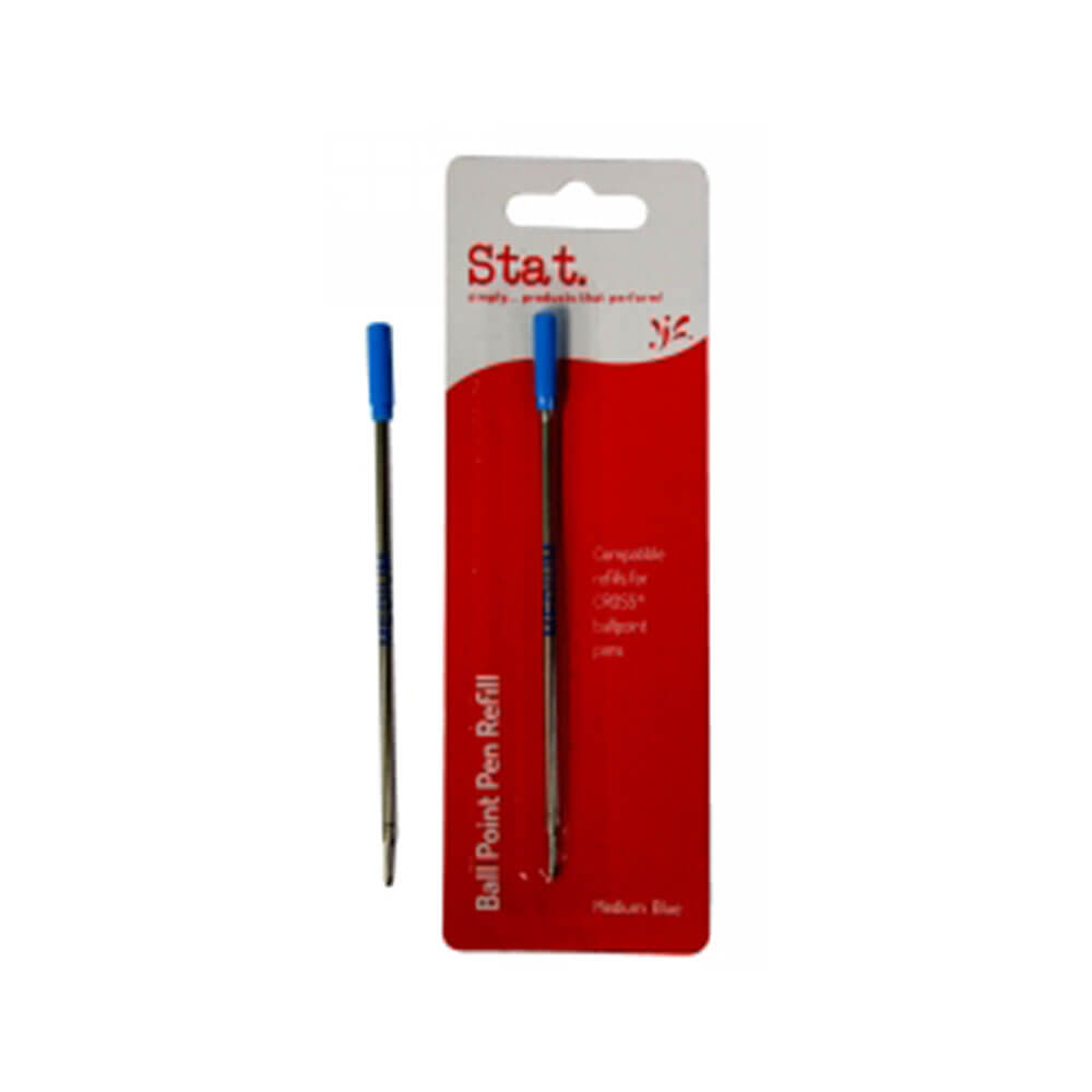 Stat Cross Ballpoint Pen Refill Medium (pakke med 10)